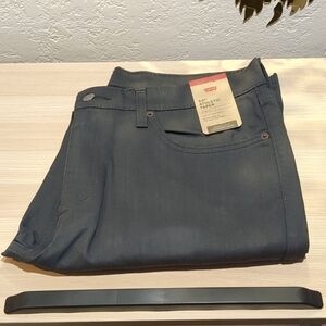 Levi's 541 Athletic Tapered Stretch Jeans 34x30 Mens Grey